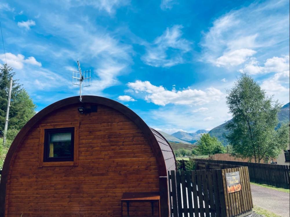 The Fox'S Den, Luxury Cosy Mini Lodge, Highlands North Ballachulish Ngoại thất bức ảnh