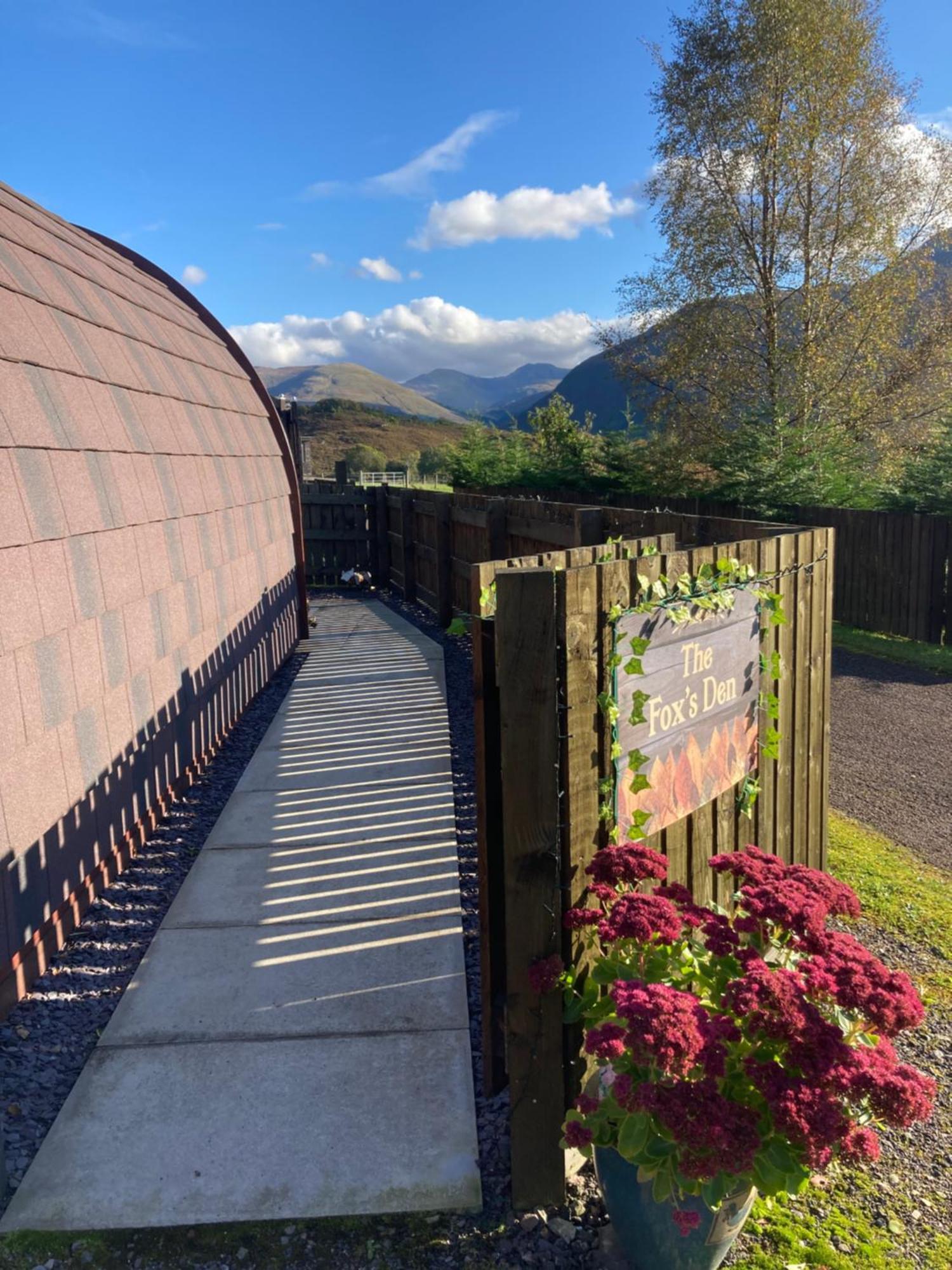 The Fox'S Den, Luxury Cosy Mini Lodge, Highlands North Ballachulish Ngoại thất bức ảnh